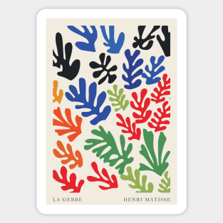 Henri Matisse - Cut-outs #22 Sticker